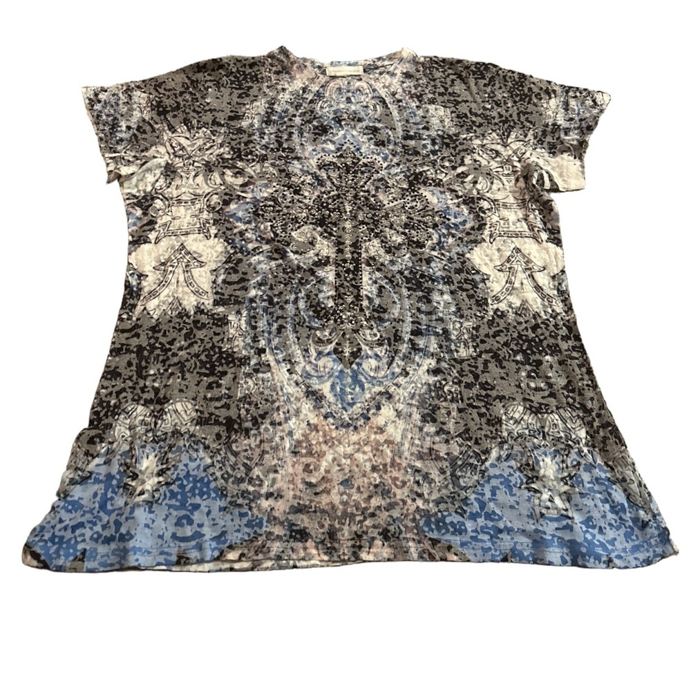 Women's Warehouse One Patterned Dagger Top Size XL